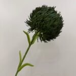 Silk Green Button Mum - LC2000 artificial flower - view 2