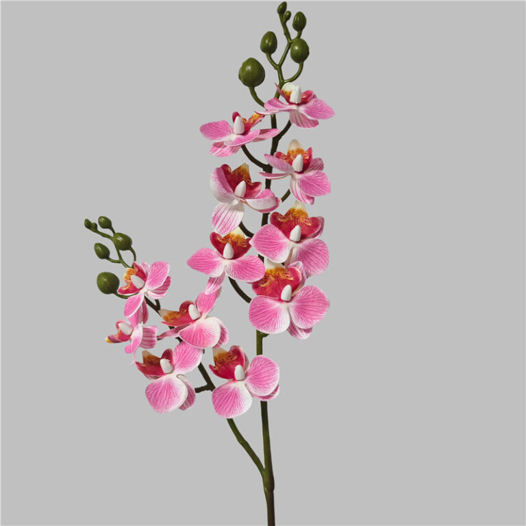Silk Phalaenopsis - GZYX4008 artificial flower in deep pink