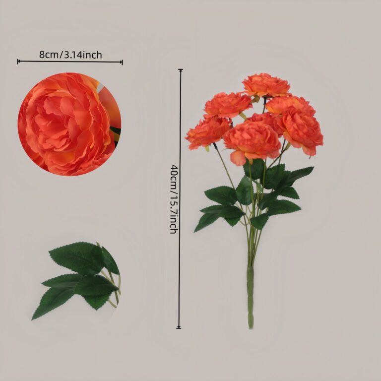 Silk Peony 7 Heads - JC4007 artificial flower - view 1