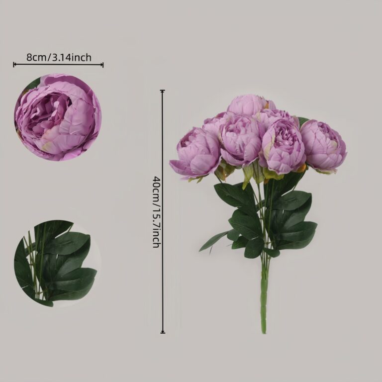 Silk Peony 7 Heads - TJCL7005 artificial flower - view 1