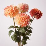 Versatile Artificial Dahlia Stems for DIY Floral Projects
