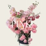 pink artificial flower bouquet for wedding decoration wholesale