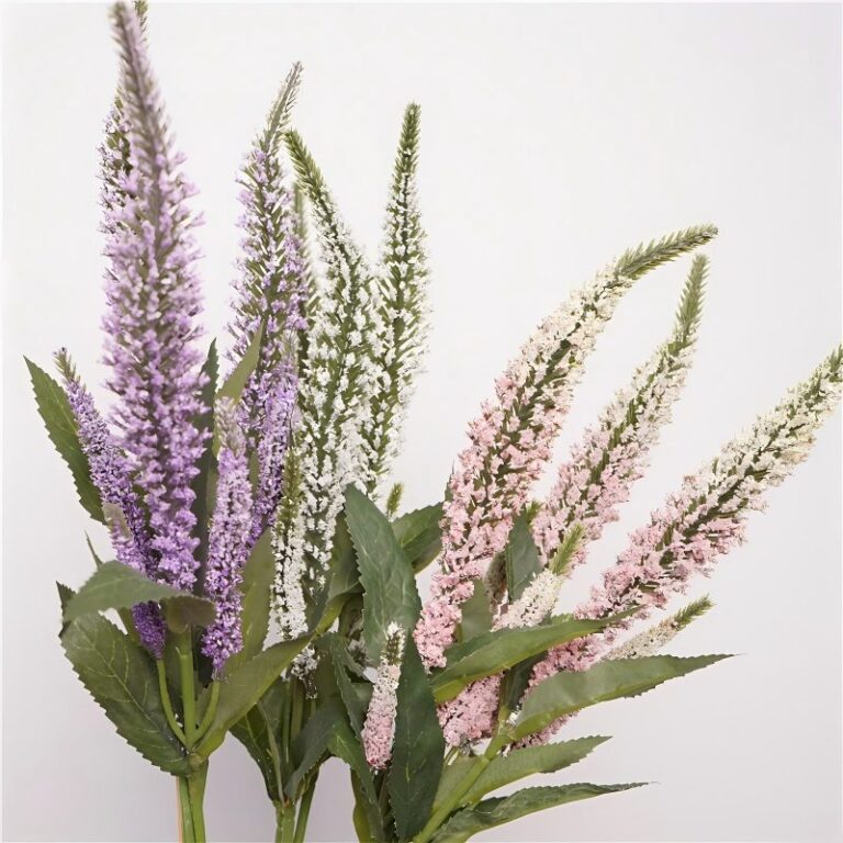 Bring a touch of the countryside indoors with these rustic-style sage flower stems, designed for modern farmhouse interiors.