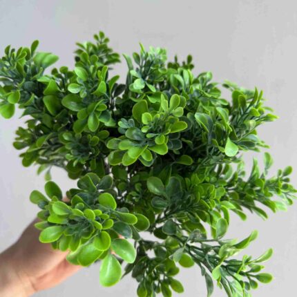 PU Leaf 5 Forks YXG2009 artificial flower stem