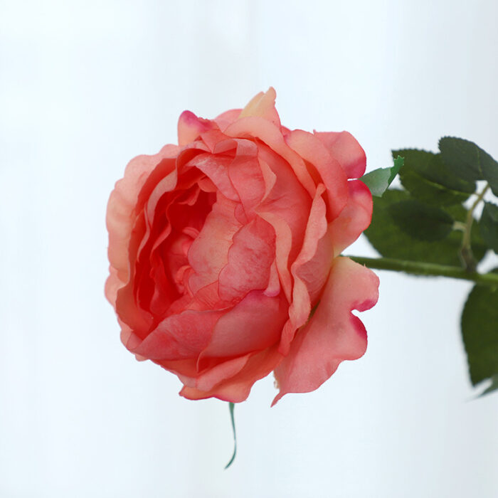 Real Touch Rose - HB8008 artificial flower in deep pink