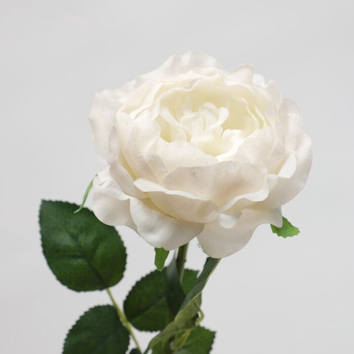 Real Touch Rose - HB8008 artificial flower in white