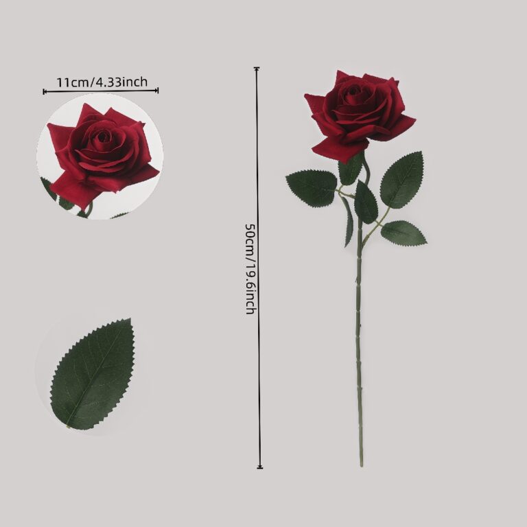Velvet Rose - JSG2000 artificial flower - view 1
