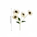 Silk-Hanging millet-YY2005: artificial white cosmos flowers on a 65cm stem.