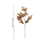 Silk-Hanging millet-YY2005, a tall artificial plant with golden-brown foliage, 108cm/42.5 inches long.