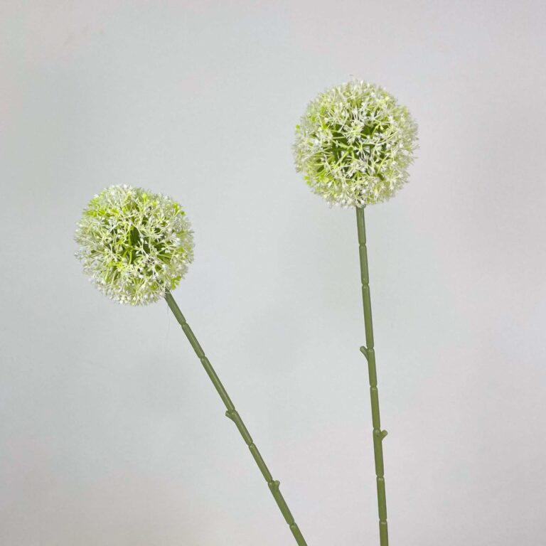 Silk Dandelion YXG5003 artificial flower in white