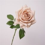 Realistic pale pink rose artificial flowers for home decor or as wedding centerpieces.