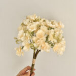 Realistic silk jasmine bouquet perfect for wedding and home decor centerpieces.