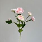 Silk ranunculus spray AHHY40082 in low pink