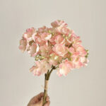Realistic pink silk jasmine bouquet, perfect for artificial wedding flowers or home decor.