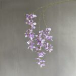 Silk hanging wisteria (3 forks) SZHG4006 in purple