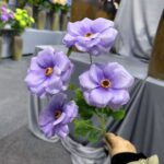 Silk anemone (4 heads) TJXH3002 in purple