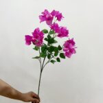 Realistic silk bougainvillea artificial flowers perfect for wedding or home decor.
