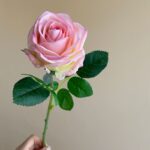Realistic rose bouquet of artificial flowers suitable for wedding centerpieces and elegant home décor accents.