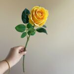 Realistic real touch rose bouquet ideal for artificial wedding flowers or home centerpieces.