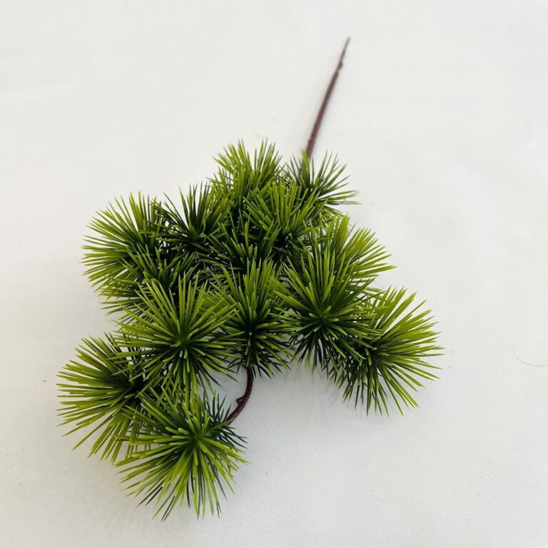 Realistic green faux leaf stems perfect for wedding and artificial floral home decor centerpieces.