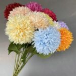 Vibrant silk artificial flowers perfect for wedding centerpieces or home decor.