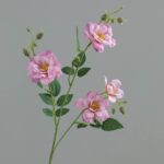 Realistic silk rose stems bouquet ideal for artificial wedding flowers or elegant home decor.