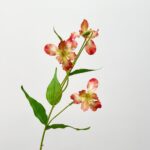 3D PU alstroemeria (3 heads) ZZHY7008 in orange