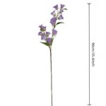 Artificial silk bluebell stem decor for spring floral arrangements