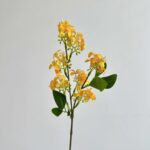 Vibrant orange jasmine flowers blooming on a delicate stem | Silk Jasmine YWKX2000