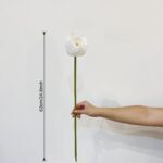3D Silk Lotus Flower Decoration - Elegant artificial floral centerpiece display.