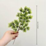 Realistic faux flower stems branch suitable for wedding arrangements or general home decor accents.