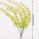 PVC artificial green flower hanging garland for decorative indoor floral arrangements.