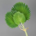 PU fan palm leaf R-GZWH6000 in green