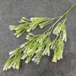 Artificial tea tree foliage branches for realistic floral arrangement decor.