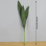 Realistic artificial snake plant decor, suitable as a lush silk flower addition to modern home interiors.