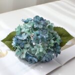 Silk Hydrangea - 37-CFSY4000 artificial flower in blue