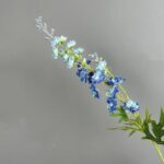 Silk Delphinium 2 Forks - 86-GDDH6009 artificial flower in blue