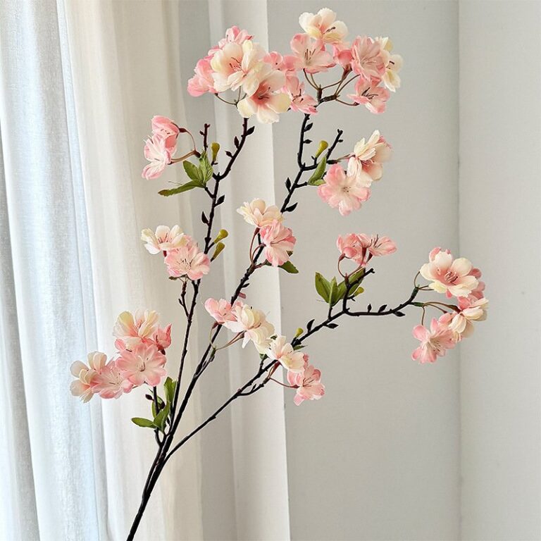Silk Cherry Blossom - 45-YWMR6006 artificial flower in champagne