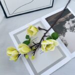 Real Touch Magnolia - 55-YWMR5002 artificial flower in green