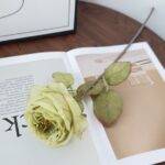Silk Rose - 67-YWMR2002 artificial flower in green