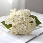 Silk Hydrangea - 37-CFSY4000 artificial flower in ivory