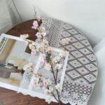 Silk Cherry Blossom 2 Forks - 53-YWMR5000 artificial flower in low pink