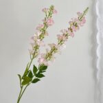 Silk Delphinium 2 Forks - 74-YWMR3003 artificial flower in low pink