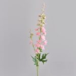 Silk Delphinium 2 Forks - 81-YWFX6005 artificial flower in low pink