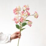 Silk Cherry Blossom - 44-TJBLD6009 artificial flower in low pink