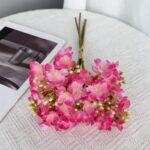 Silk Jasmine Bouquet - 75-YWMR5006 artificial flower in pink