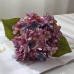 Silk Hydrangea - 37-CFSY4000 artificial flower in purple