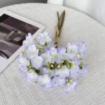 Silk Jasmine Bouquet - 75-YWMR5006 artificial flower in purple
