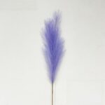Fluffy purple feather plume, perfect for crafting faux wedding flowers and floral arrangements.