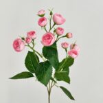 Silk Rose 12 Heads - 54-YWMR4002 artificial flower in red